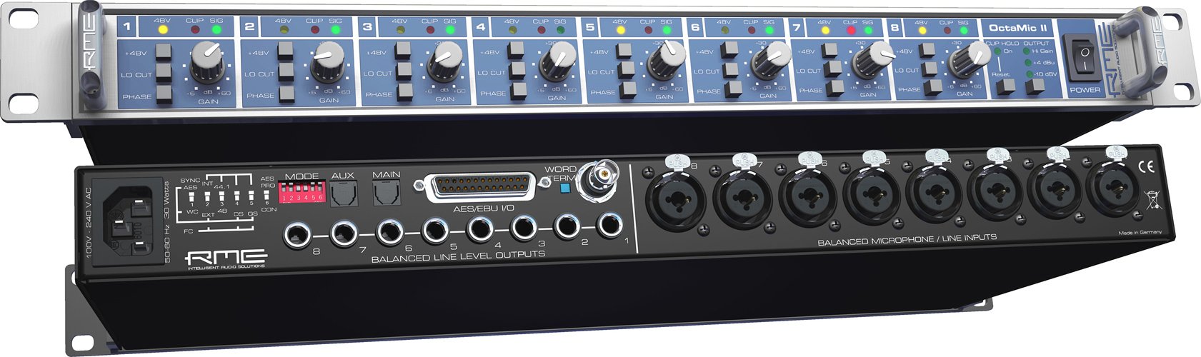 RME OctaMic II, 8 Channel Line in / Microphone Pre Amp : Amazon.in